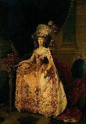 Zacarias Gonzalez Velazquez Portrait of Maria Luisa de Parma oil painting